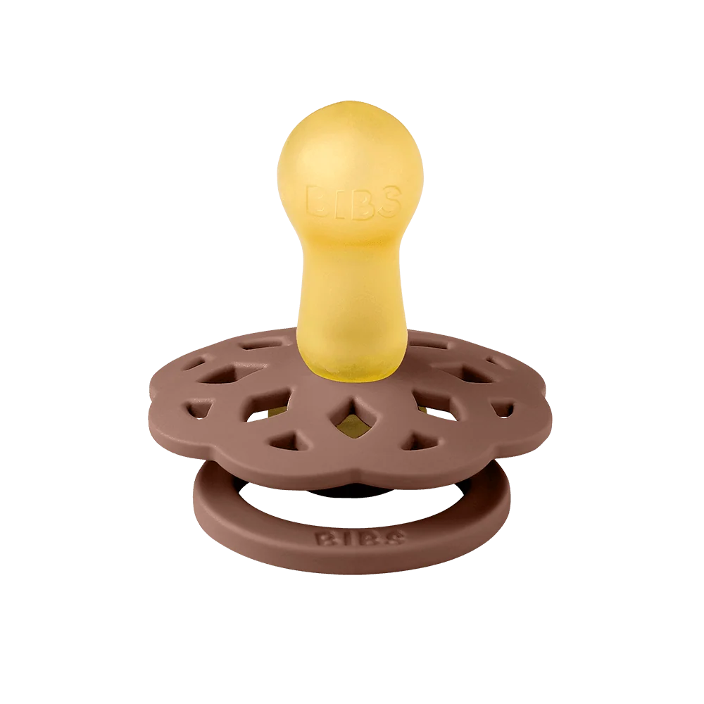 BIBS | Boheme Pacifiers 2 Pack - Woodchuck/Blush
