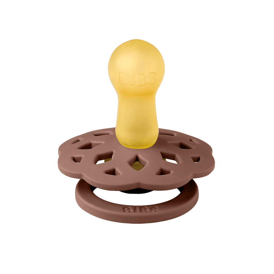 BIBS | Boheme Pacifiers 2 Pack - Woodchuck/Blush