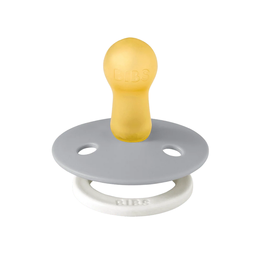 BIBS | Colour GLOW Pacifiers 2 Pack - Sage/Cloud