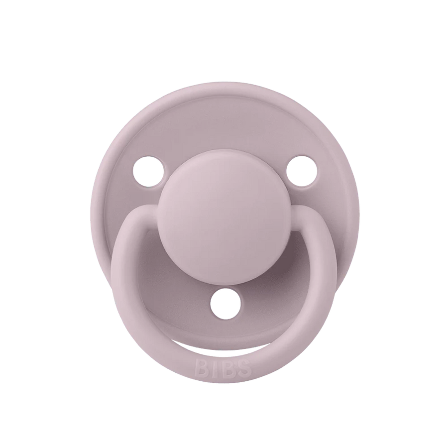BIBS | De Lux Pacifiers 2 Pack - Blossom/Dusky Lilac