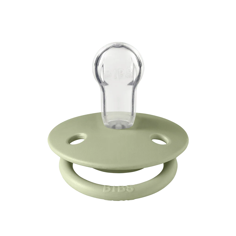 BIBS | De Lux Pacifiers 2 Pack - Ivory/Sage