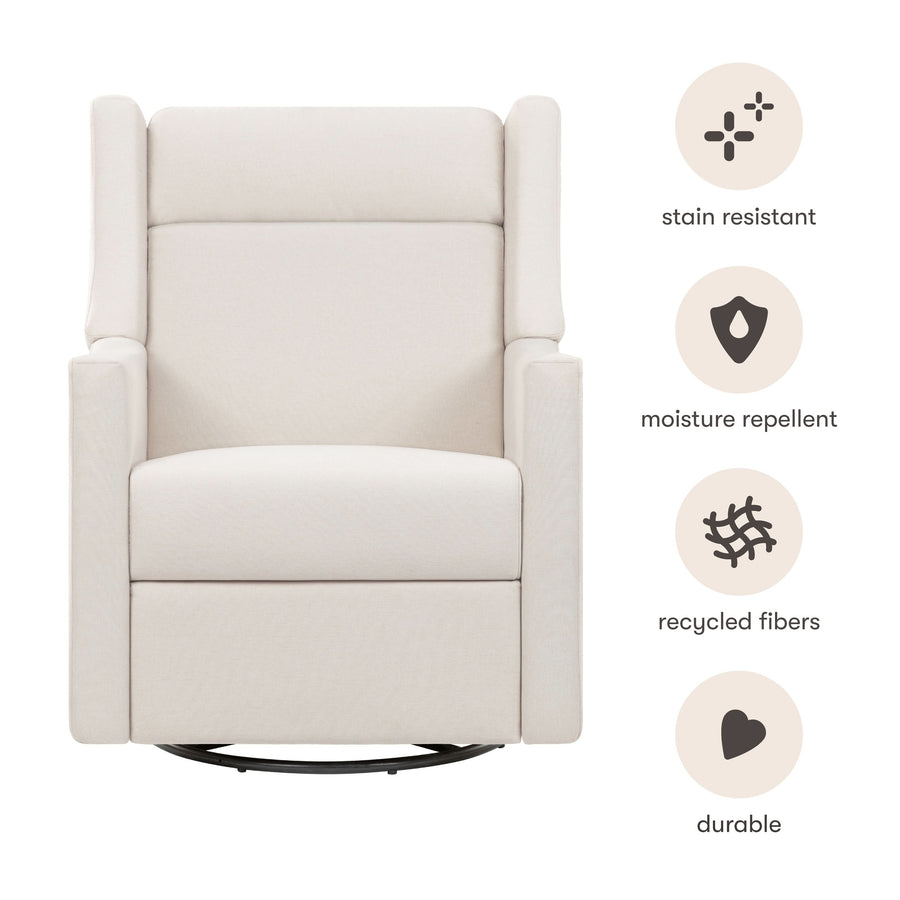 Babyletto | Kiwi Deluxe Power Recliner & Swivel Glider with Heat and Massage