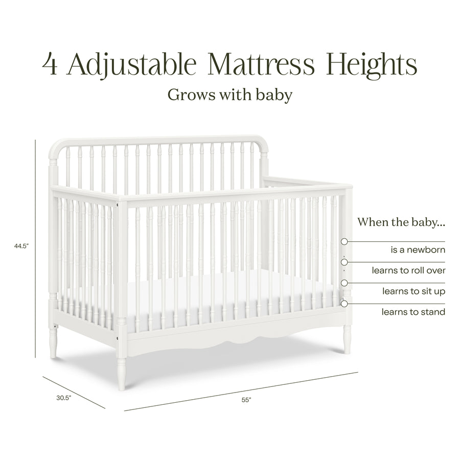 Namesake Liberty 4-in-1 Convertible Spindle Crib