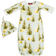 Milkbarn | Newborn Camping Gown & Hat Set