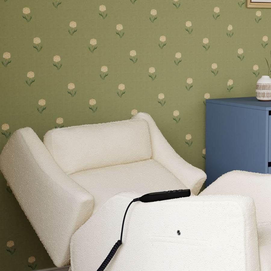 Babyletto | Kiwi Deluxe Power Recliner & Swivel Glider with Heat and Massage