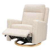 Babyletto Sigi Pro Power Recliner & Swivel Glider with Power Adjustable Headrest and Lumbar Support
