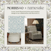 Morris & Co. x Namesake Crewe Recliner and Swivel Glider