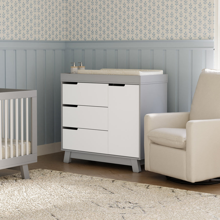 Babyletto Hudson 3-Drawer Changer Dresser with Removable Changing Tray
