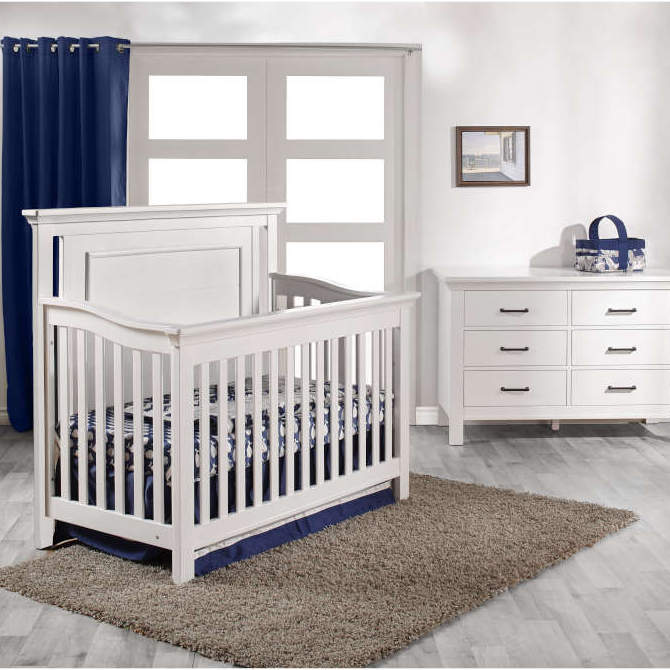 Pali | Como Forever Crib + Double Dresser Set
