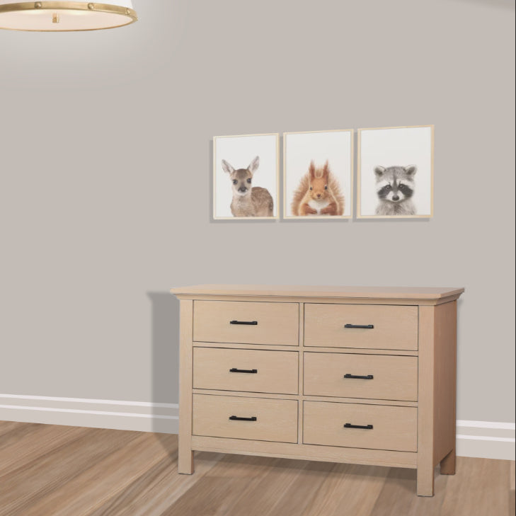 Pali | Como | 6-Drawer Double Dresser