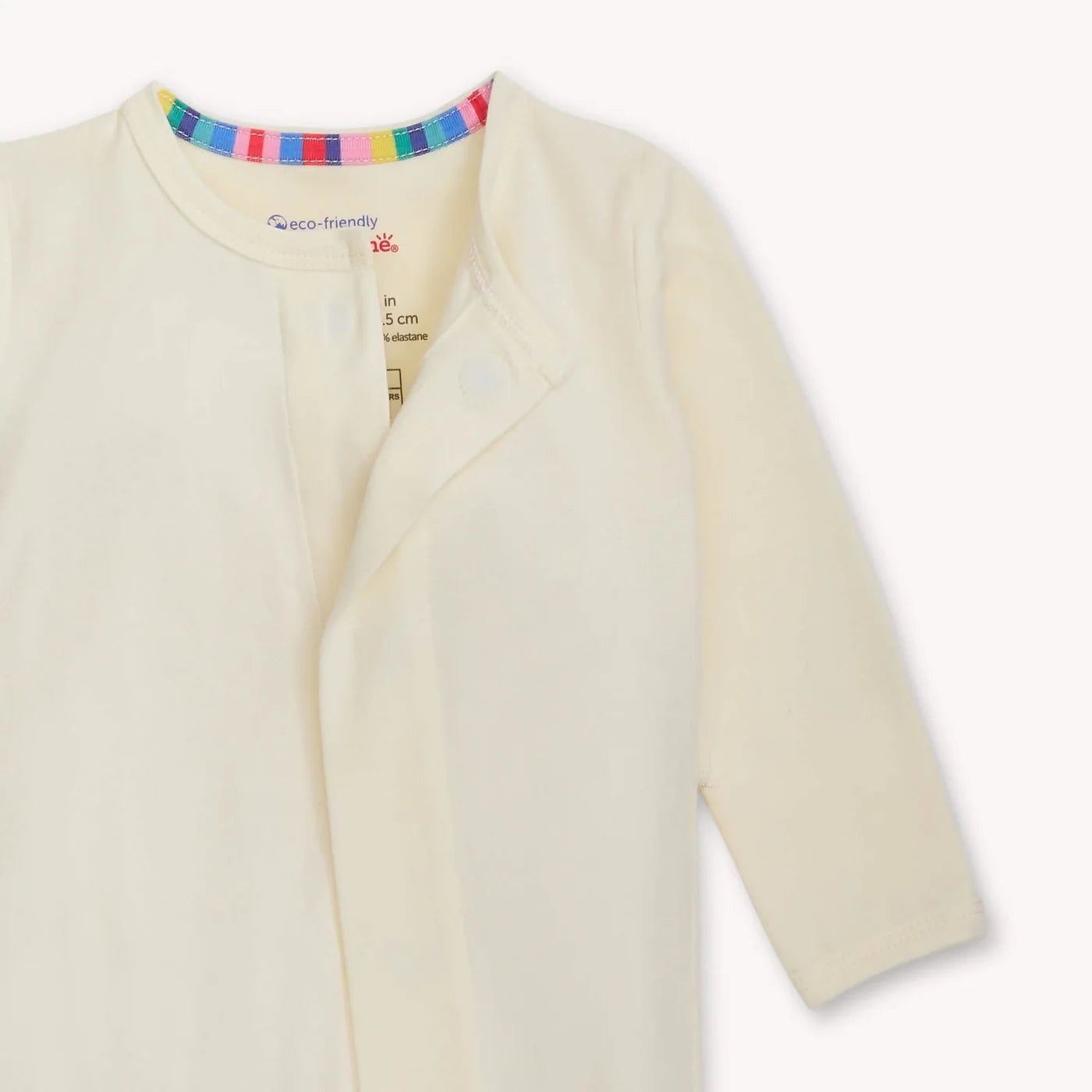 Magnetic Me | Solid White Cotton Footie