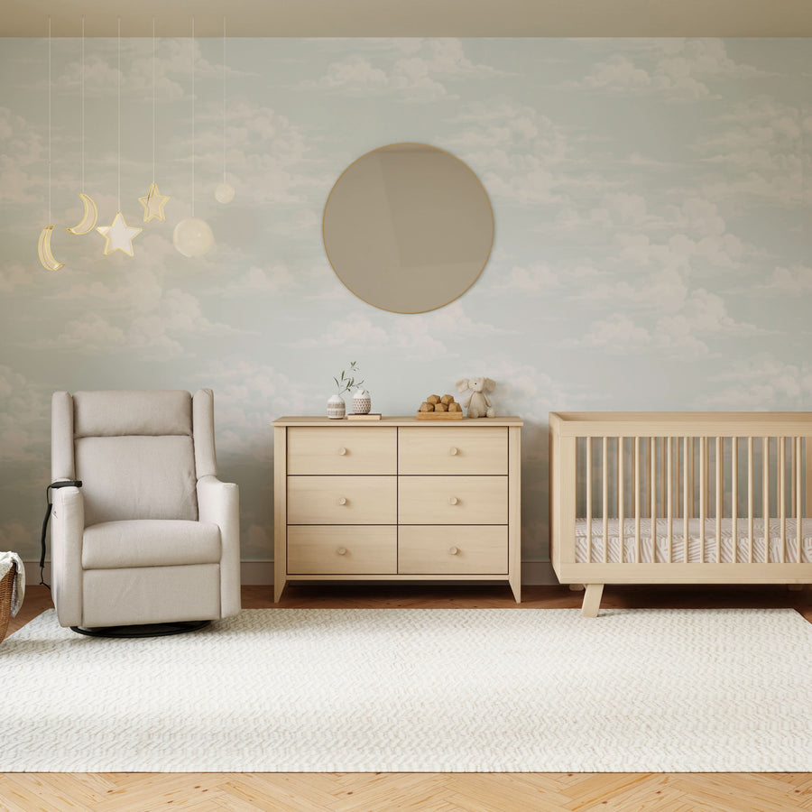 Babyletto | Kiwi Deluxe Power Recliner & Swivel Glider with Heat and Massage