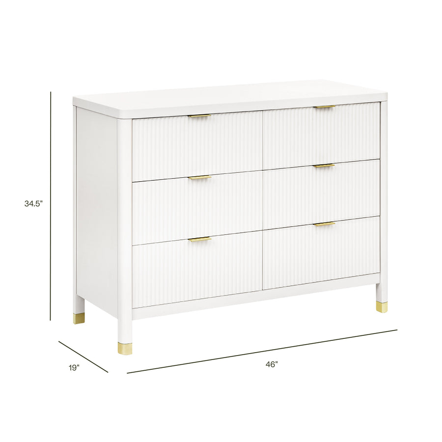 Namesake Brimsley Tambour 6-Drawer Dresser