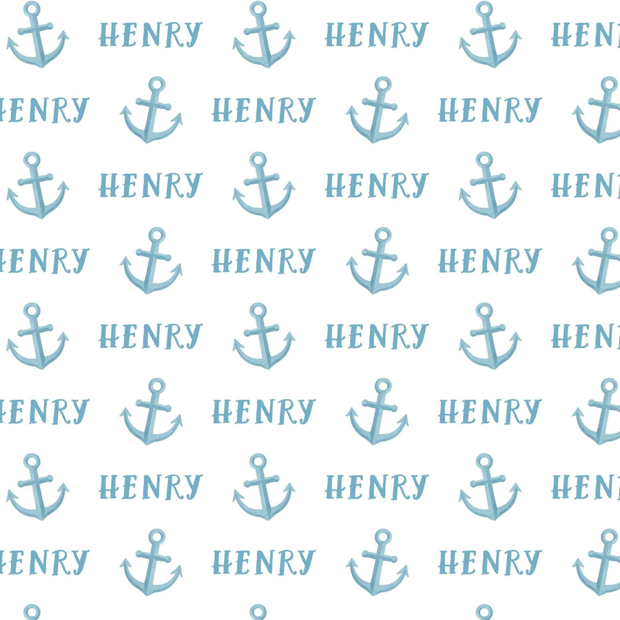 Sugar + Maple Personalized Bib | Anchors