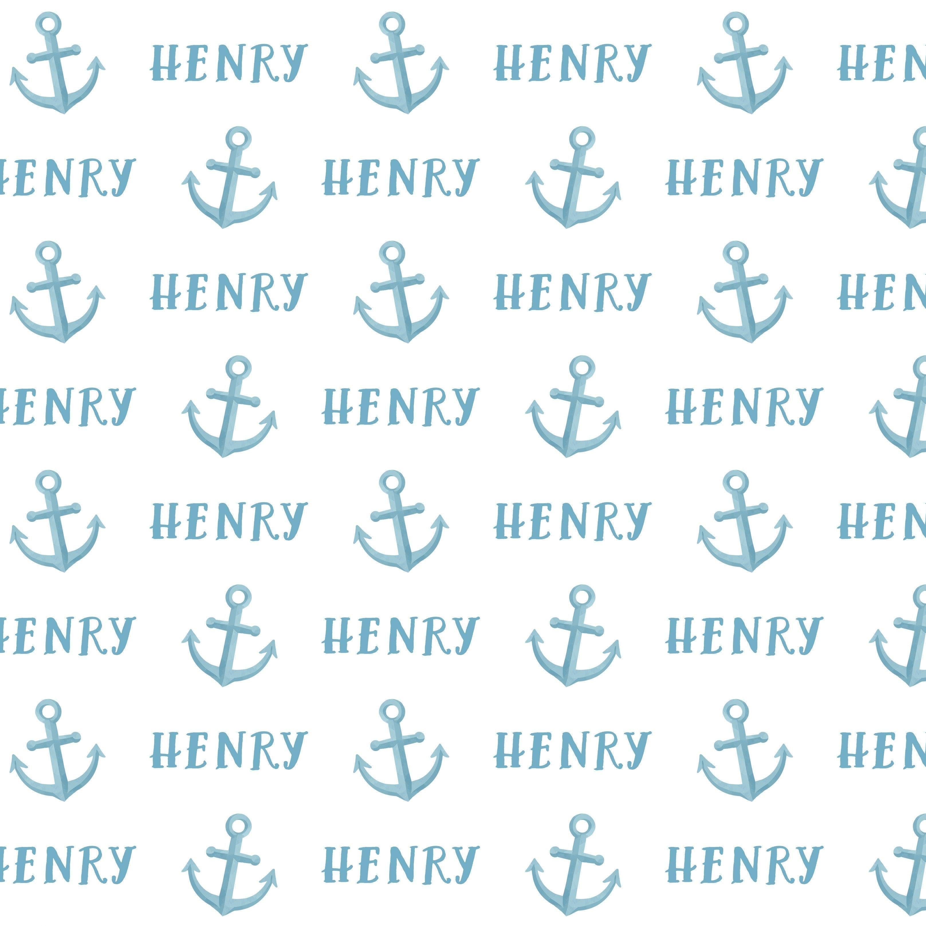 Sugar + Maple Plush Minky Fleece Personalized Blanket | Anchor