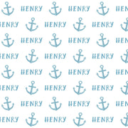 Sugar + Maple Plush Minky Fleece Personalized Blanket | Anchor