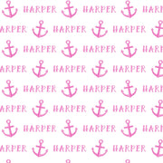 Sugar + Maple Personalized Bib | Anchors