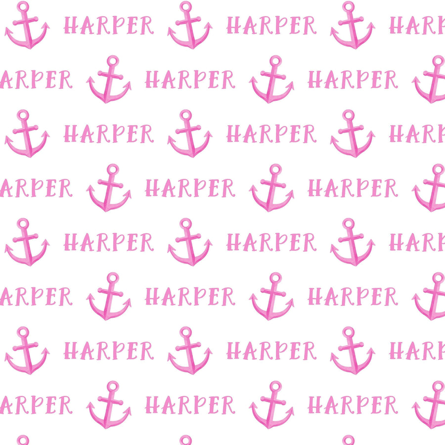 Sugar + Maple Personalized Bib | Anchors