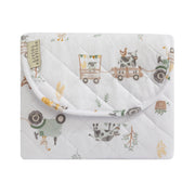 Living Textiles | Waterproof Travel Change Mat - Tractor Ride
