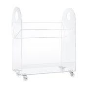 Babyletto Presto Acrylic Bookcase and Cart