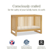 Namesake Nantucket 3-in-1 Convertible Crib with Toddler Bed Conversion Kit