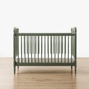 Namesake Liberty 3-in-1 Convertible Spindle Crib with Toddler Bed Conversion Kit