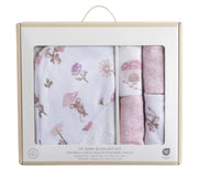 Living Textiles | 5pc 100% Cotton Bath Gift Set | Mushroom House