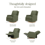 Namesake Crewe Recliner and Swivel Glider
