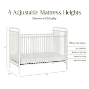 Namesake Abigail 3-in-1 Convertible Crib