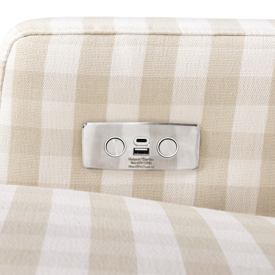 Namesake Crewe Electronic Recliner and Swivel Glider