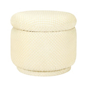 Babyletto Enoki Storage Ottoman in Velvet Checker