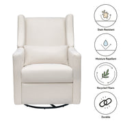 Babyletto Kiwi Electronic Recliner and Swivel Glider with USB port
