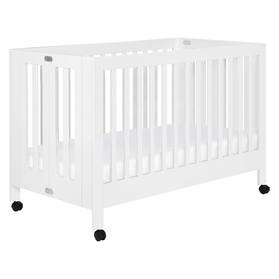 Babyletto Maki Portable Folding Crib with Toddler Bed Conversion Kit
