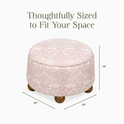 Morris & Co. x Namesake Tuffet Storage Ottoman