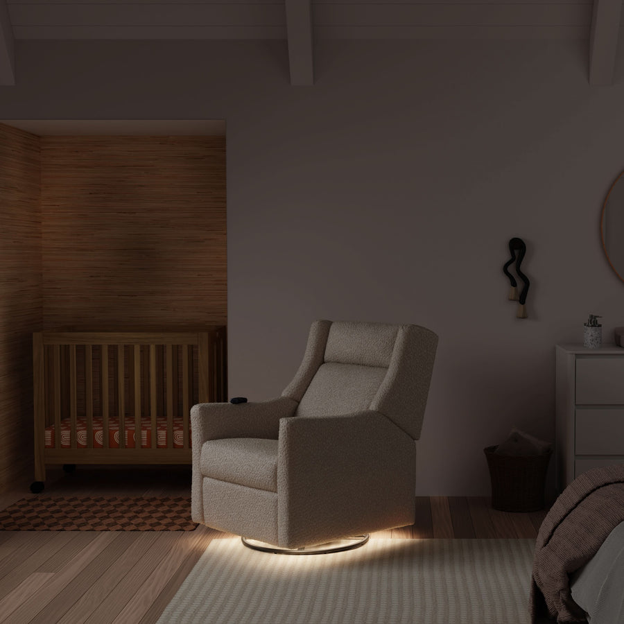 Babyletto | Kiwi Deluxe Power Recliner & Swivel Glider with Heat and Massage