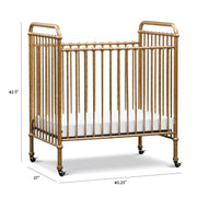 Namesake Abigail 3-in-1 Convertible Mini Crib