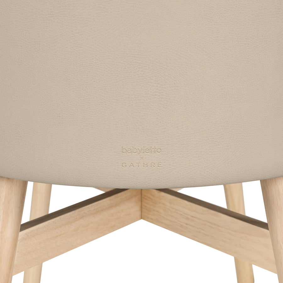 M26834GMLB,Babyletto,babyletto x GATHRE Capsule Bassinet in Millet