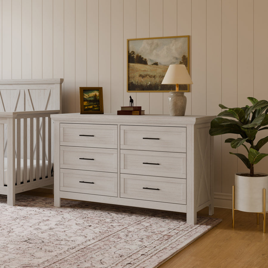 Monogram by Namesake Emory Farmhouse 6-Drawer Dresser