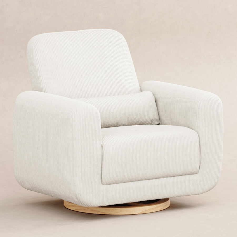 Babyletto Tuba Extra Wide Swivel Glider in Corduroy