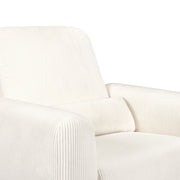 Babyletto Tuba Extra Wide Swivel Glider in Corduroy