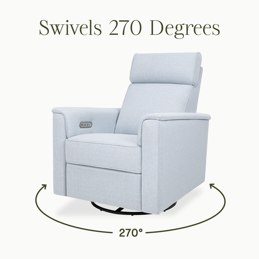 Namesake Willa Plus Power Glider Recliner + Power Headrest