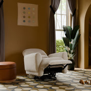 Babyletto Rainbow Recliner and Swivel Glider in Teddy Loop
