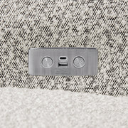 Monogram by Namesake Monroe Power Recliner and Swivel Glider in Boucle