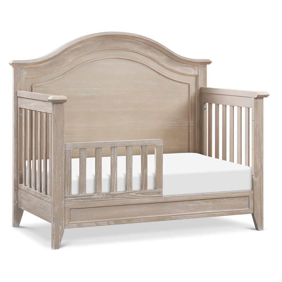 Monogram by Namesake Beckett Rustic 4-in-1 Convertible Curve Top Crib