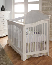 Pali Enna Forever Crib + Double Dresser + 5-Drawer Chest Set