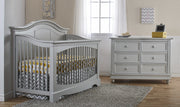 Pali Enna Forever Crib + Double Dresser + 5-Drawer Chest Set