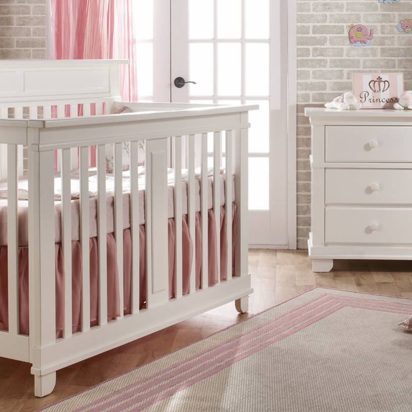 Pali | Torino Forever Crib + Double Dresser Set