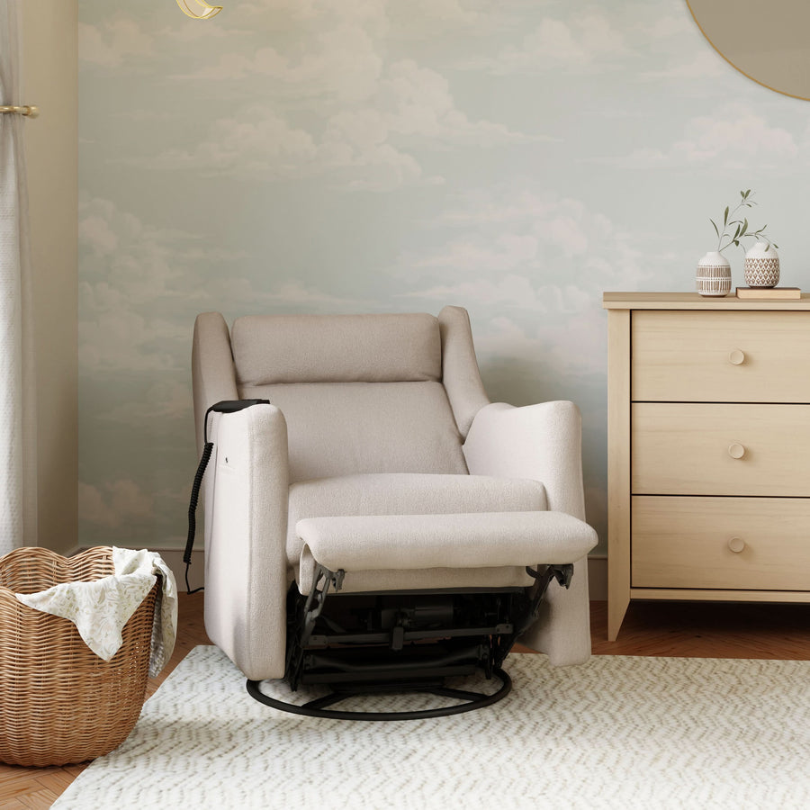 Babyletto | Kiwi Deluxe Power Recliner & Swivel Glider with Heat and Massage