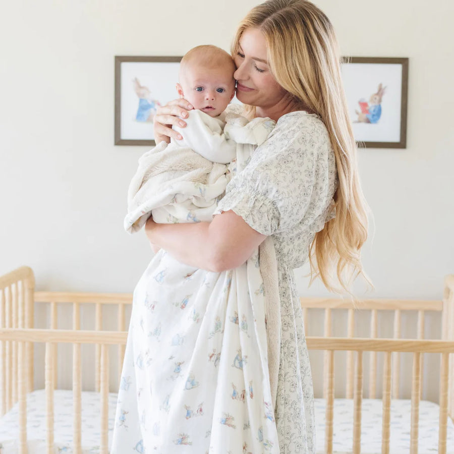 Saranoni | Peter Rabbit | Bamboo Rayon Muslin/Lush Blankets