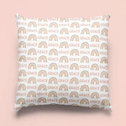 Sugar + Maple Custom Pillow | Rainbows